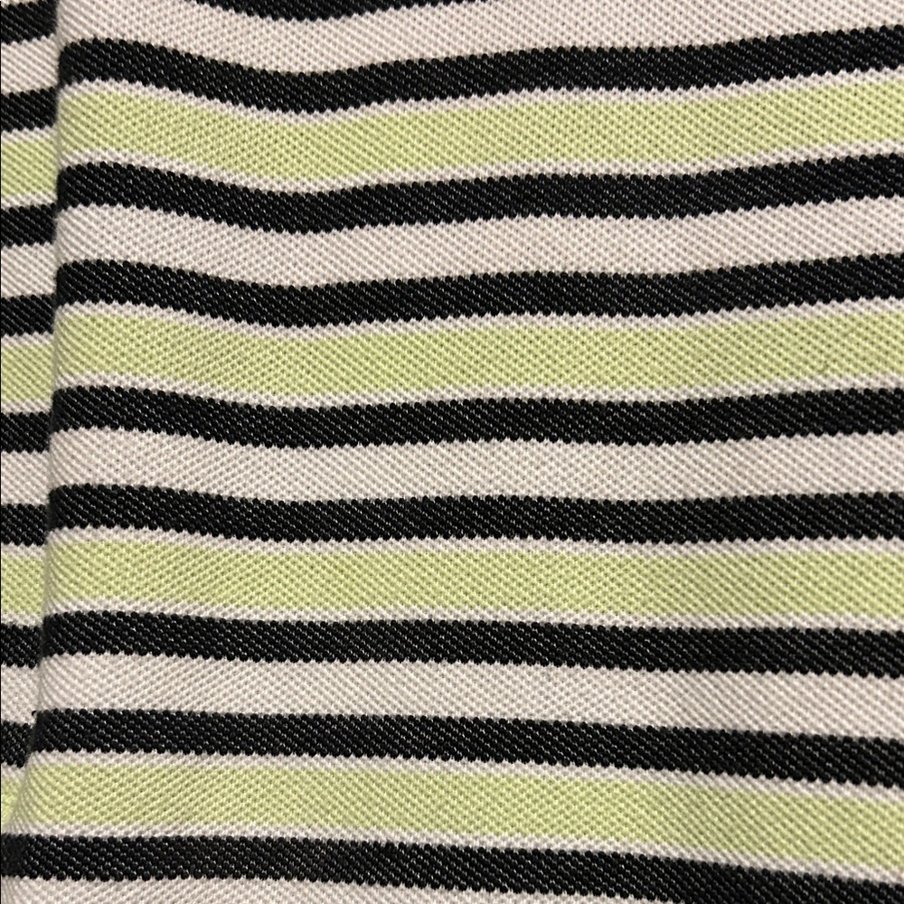 Talbots Striped Quarter-Zip Pullover. Size XL - Picture 2 of 5